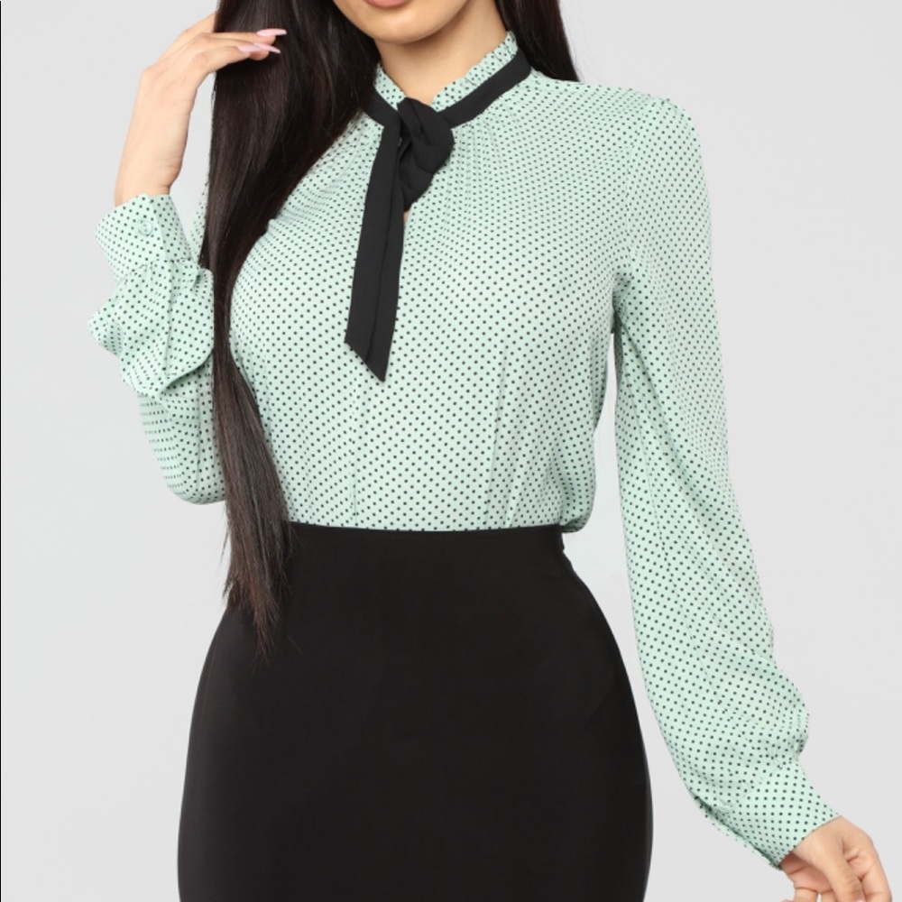 Polka Dot Top